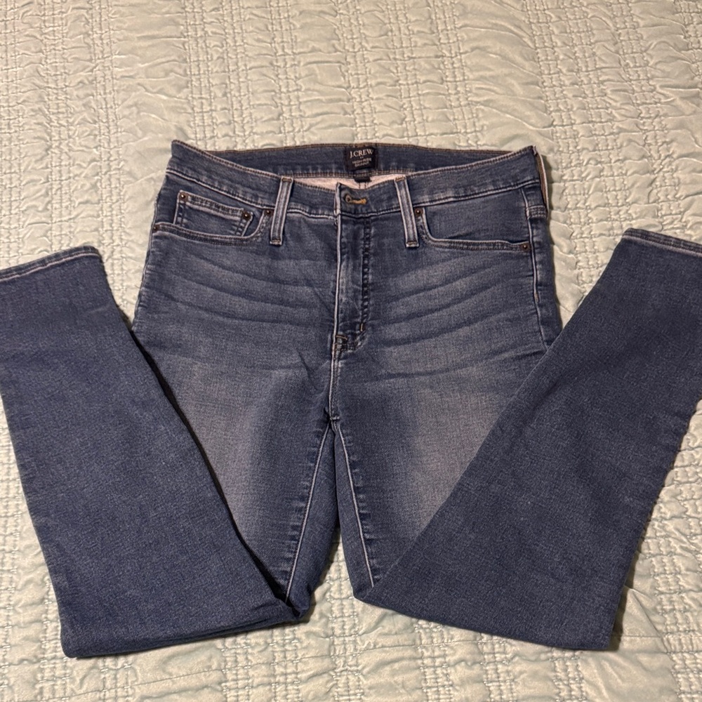 J Crew high rise skinny jean size 10/30